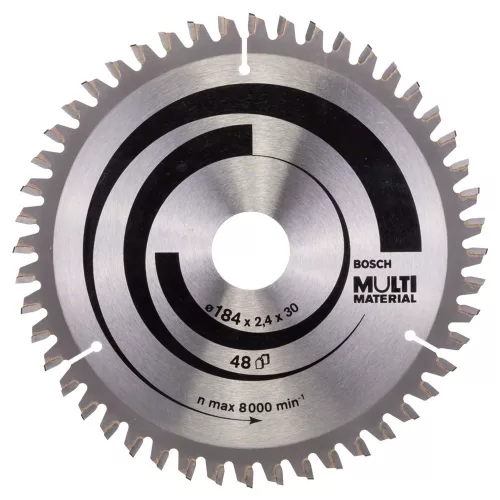 Bosch PRO Multi Material körfűrészlap, 184x2,4x30 mm 48 fog, többféle anyaghoz