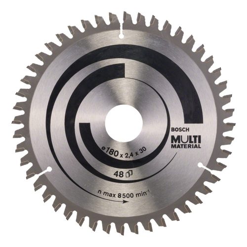 Bosch PRO Multi Material körfűrészlap, 180x2,4x30 mm 48 fog, többféle anyaghoz