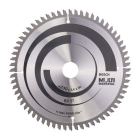   Bosch PRO Multi Material körfűrészlap, 230x2,4x30 mm 64 fog, többféle anyaghoz