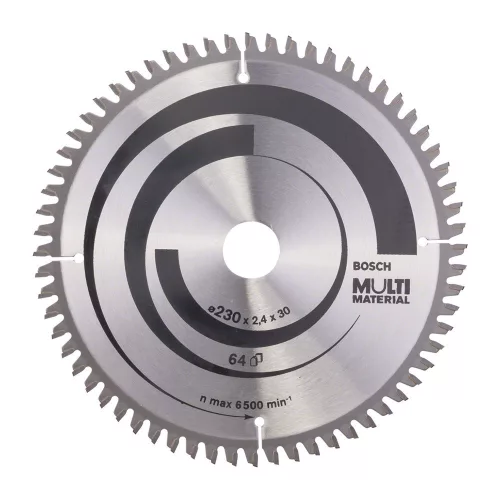 Bosch PRO Multi Material körfűrészlap, 230x2,4x30 mm 64 fog, többféle anyaghoz