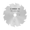 Bosch PRO Construct Wood körfűrészlap, 160x2,6x20 mm 12 fog, építőipari és szennyezett fához