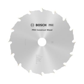   Bosch PRO Construct Wood körfűrészlap, 235x2,8x30 mm 16 fog, építőipari és szennyezett fához