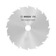 Bosch PRO Construct Wood körfűrészlap, 235x2,8x30 mm 16 fog, építőipari és szennyezett fához