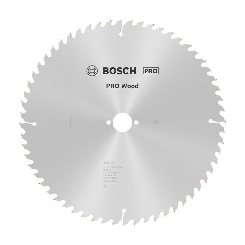 Bosch PRO Wood körfűrészlap, 315x3,2x30 mm 60 fog, kemény fa, rétegelt lemez, forgácslap