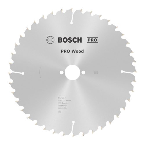 Bosch PRO Wood körfűrészlap, 250x3,2x30 mm 40 fog, kemény fa, rétegelt lemez, forgácslap