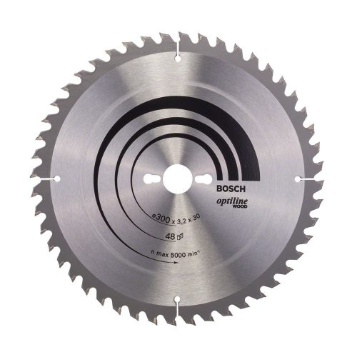 Bosch PRO Wood körfűrészlap, 300x3,2x30 mm 48 fog, kemény fa, rétegelt lemez, forgácslap