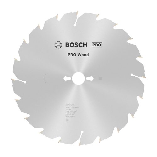 Bosch PRO Wood körfűrészlap, 315x3,2x30 mm 20 fog, kemény fa, rétegelt lemez, forgácslap