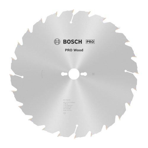 Bosch PRO Wood körfűrészlap, 350x3,2x30 mm 24 fog, kemény fa, rétegelt lemez, forgácslap