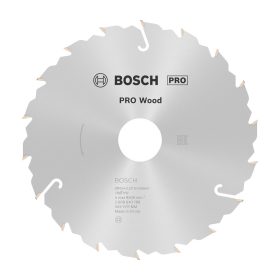   Bosch PRO Wood körfűrészlap, 165x2,2x30 mm 18 fog, kemény fa, rétegelt lemez, forgácslap