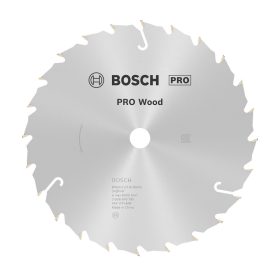   Bosch PRO Wood körfűrészlap, 184x2,2x16 mm 24 fog, kemény fa, rétegelt lemez, forgácslap