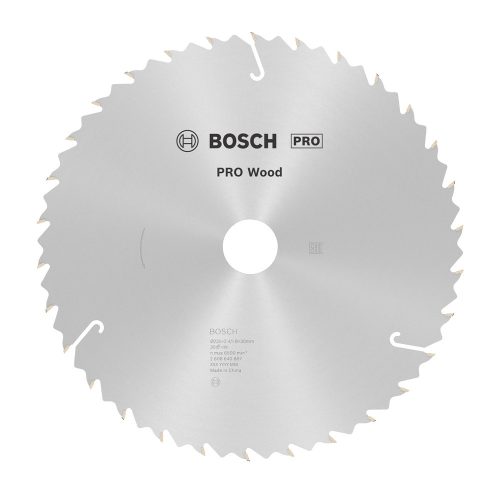 Bosch PRO Wood körfűrészlap, 235x2,4x30 mm 30 fog, kemény fa, rétegelt lemez, forgácslap