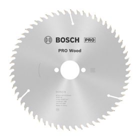   Bosch PRO Wood körfűrészlap, 190x2,6x30 mm 60 fog, kemény fa, rétegelt lemez, forgácslap