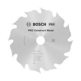   Bosch PRO Construct Wood körfűrészlap, 150x2,4x20 mm 12 fog, építőipari és szennyezett fához