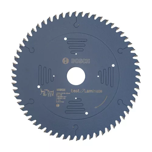 Bosch körfűrészlap laminált anyagokhoz 216x1,8x30mm, 60 fog