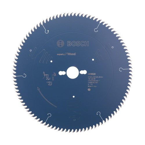 Bosch EXPERT Wood körfűrészlap 300x2,5/1,8 30 T100 fog, ATB asztali fűrészekhez, fához