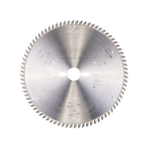 Bosch EXPERT körfűrészlap 250x3,2/2,2 30 T80 fog, HLTCG asztali fűrészekhez, laminált lapokhoz