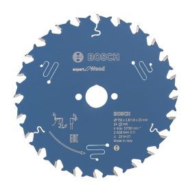   Bosch EXPERT Wood körfűrészlap 150x2,6/1,6 20 T24 fog, ATB kézi fűrészekhez, fához