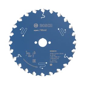   Bosch EXPERT Wood Körfűrészlap 160x2,2/1,6 20 mm, T24 fog, HW kézi fűrészekhez, fához