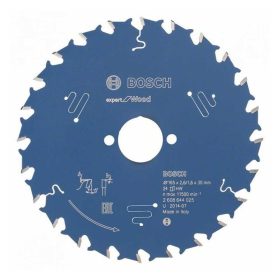   Bosch EXPERT Wood körfűrészlap 165x2,6/1,6 30 T24 fog, ATB kézi fűrészekhez, fához
