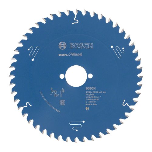 Bosch EXPERT Wood körfűrészlap 200x2,8/1,8 32 T48 fog, ATB kézi fűrészekhez, fához