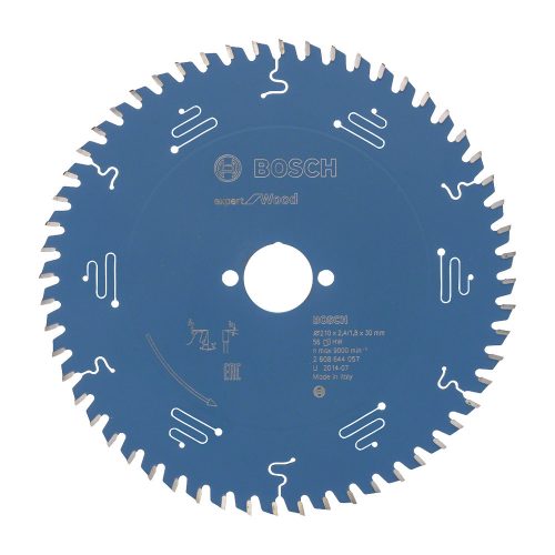 Bosch EXPERT Wood körfűrészlap 210x2,8/1,8 30 T30 fog, ATB kézi fűrészekhez, fához