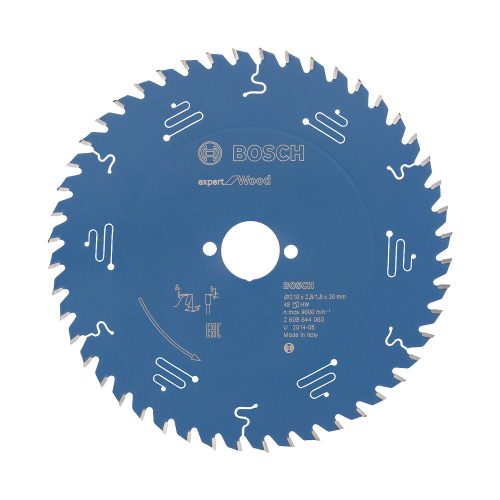 Bosch EXPERT Wood körfűrészlap 210x2,8/1,8 30 T48 fog, ATB kézi fűrészekhez, fához