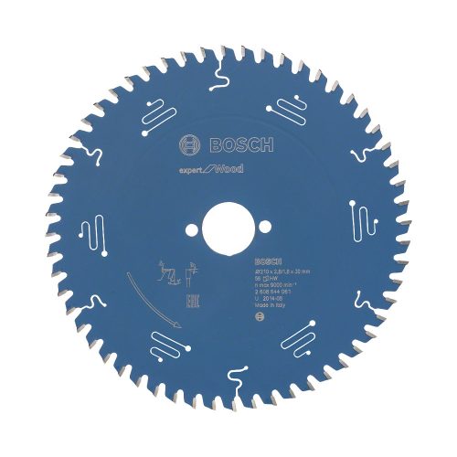 Bosch EXPERT Wood körfűrészlap 210x2,8/1,8 30 T56 fog, ATB kézi fűrészekhez, fához