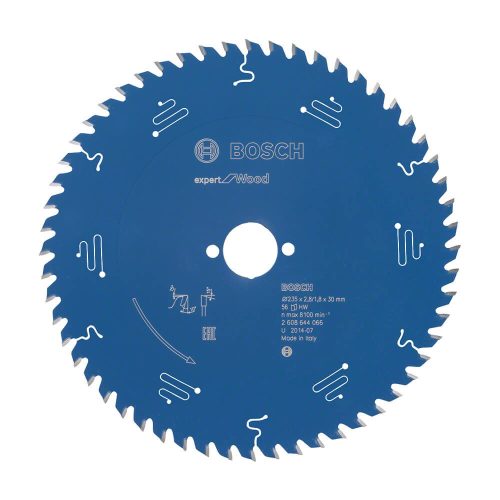 Bosch EXPERT Wood körfűrészlap 235x2,8/1,8 30 T56 fog, ATB kézi fűrészekhez, fához