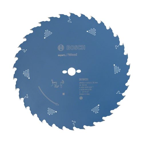 Bosch EXPERT Wood körfűrészlap 450x4,5/3 30 T34 fog, ATB kézi fűrészekhez, fához