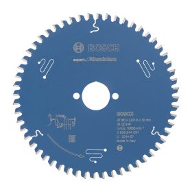   Bosch EXPERT Aluminium körfűrészlap 180x2,6/1,6 30 T56 fog, HLTCG, alumínium, nemvasfémek