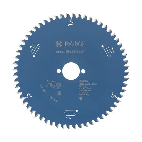 Bosch EXPERT Aluminium körfűrészlap 200x2,8/1,8 30 T60 fog, HLTCG, alumínium, nemvasfémek