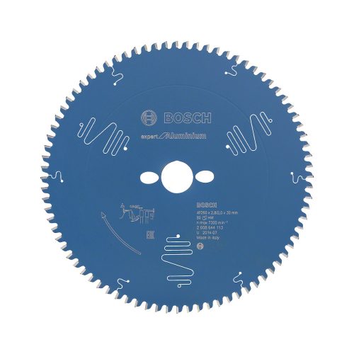 Bosch EXPERT Aluminium körfűrészlap 260x2,8/2,0 30 T80 fog, HLTCG, alumínium, nemvasfémek