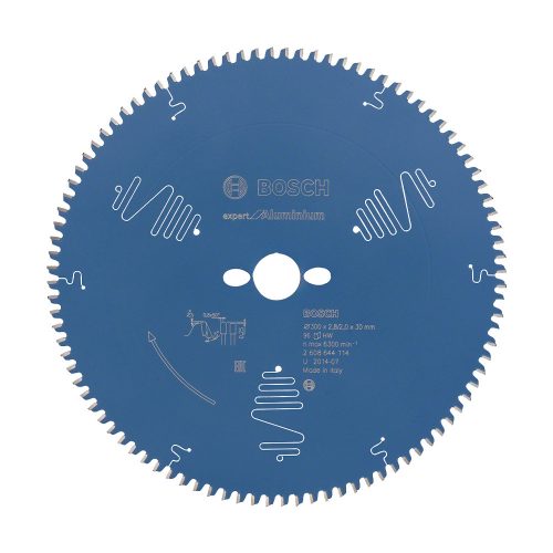 Bosch EXPERT Aluminium körfűrészlap 300x2,8/2,0 30 T96 fog, HLTCG, alumínium, nemvasfémek
