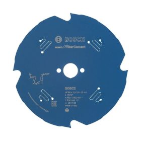   Bosch EXPERT Fiber Cement körfűrészlap 160x2,2/1,6 20 T4 fog kézi körfűrészekhez, betonitlaphoz