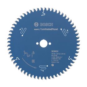   Bosch EXPERT Laminated Panel körfűrészlap 190x2,6/1,6 20 T60 fog, kézi fűrészekhez, parkettához