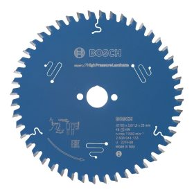   Bosch EXPERT körfűrészlap 165x2,6/1,6 20 T48 fog kézi fűrészekhez, laminált lap, rétegelt lemez