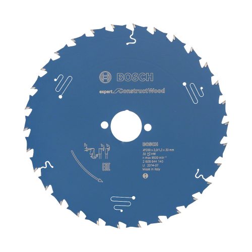 Bosch EXPERT Construct Wood körfűrészlap 200x2/1,3 30 T30 fog, szennyezett fához