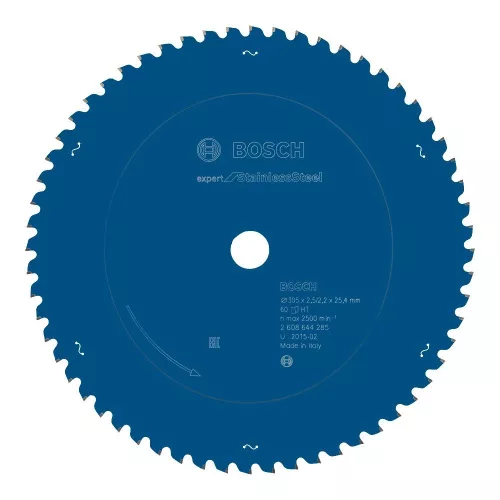 Bosch EXPERT Stainless Steel körfűrészlap 305x2,5/2,2 25,4 T60 fog, HLTCG, rozsdamentes acélhoz