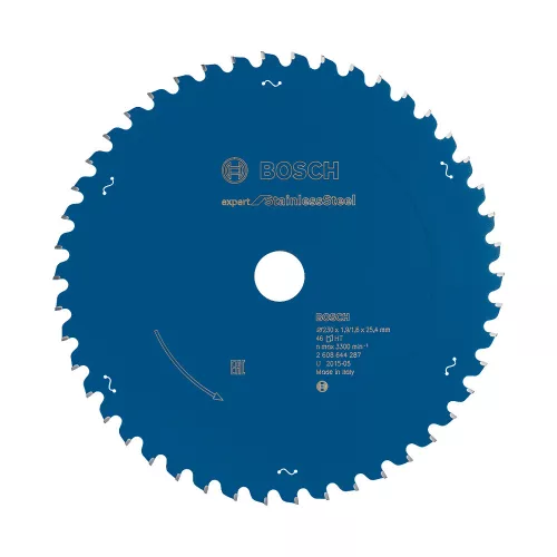 Bosch EXPERT Stainless Steel körfűrészlap 230x1,9/1,6 25,4 T46 fog, HLTCG, rozsdamentes acélhoz