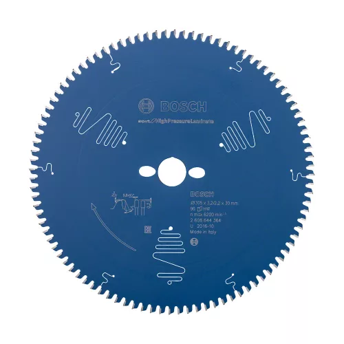 Bosch EXPERT körfűrészlap 305x3,2/2,2 30 T96 fog, gérvágó fűrészekhez rétegelt, kompozit anyag