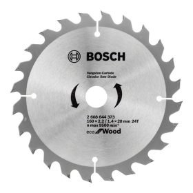 Bosch körfűrészlap fához 160x1,4x20mm, 24 fog
