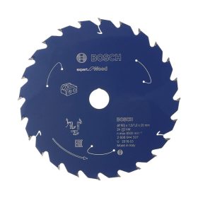   Bosch EXPERT Wood körfűrészlap akkumulátoros körfűrészekhez 165x1,5/1,2 20 mm, T24 fog, fához