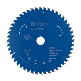   Bosch EXPERT Wood körfűrészlap akkumulátoros körfűrészekhez 165x1,5/1,4 20 mm, T48 fog, fához