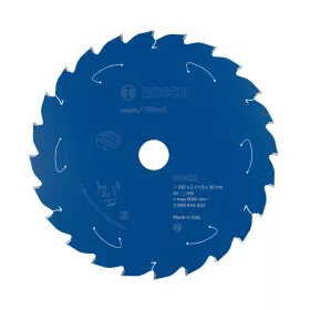   Bosch EXPERT Wood körfűrészlap akkumulátoros 254x2,1/1,6 30mm, T24 fog, puhafa, keményfa