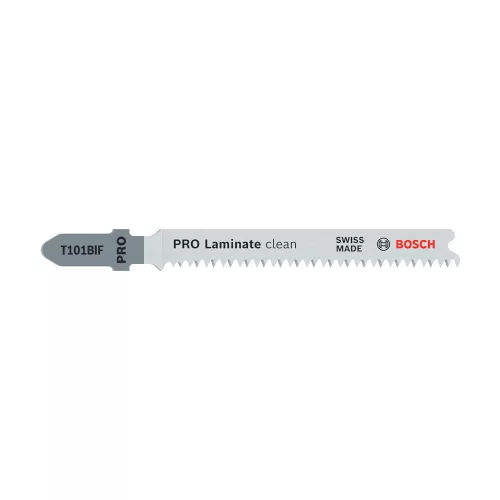Bosch PRO laminate clean T101BIF szúrófűrészlap, 83 mm, 2 db, laminált padlóhoz