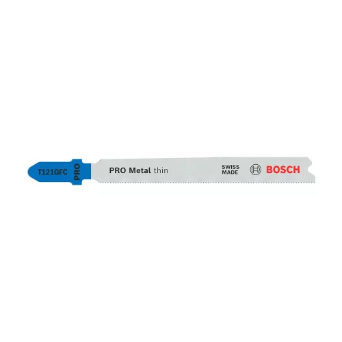 Bosch PRO Metal thin T121GFC szúrófűrészlap, 92 mm, 5 db, vékony fémhez