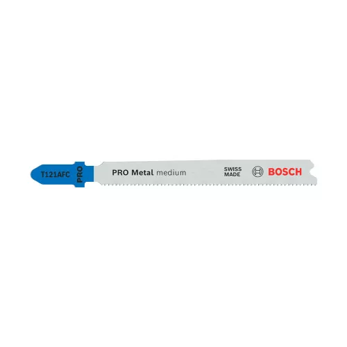 Bosch PRO Metal medium T121AFC szúrófűrészlap, 92 mm, 5 db, közepes vastagságú fémhez