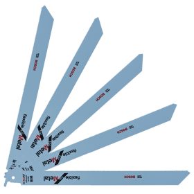 Bosch S 1122 AF orrfűrészlap fémhez 225mm 5db/cs