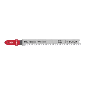   Bosch PRO Plastics PVC clean T102H szúrófűrészlap, 100 mm, 3 db, műanyaghoz