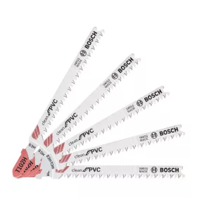   Bosch PRO Plastics PVC clean T102H szúrófűrészlap, 100 mm, 5 db, műanyaghoz